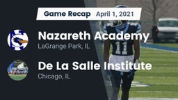 Recap: Nazareth Academy  vs. De La Salle Institute 2021