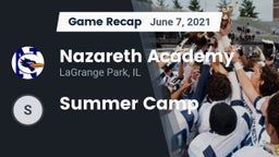 Recap: Nazareth Academy  vs. Summer Camp 2021