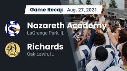 Recap: Nazareth Academy  vs. Richards  2021
