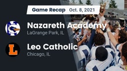 Recap: Nazareth Academy  vs. Leo Catholic  2021