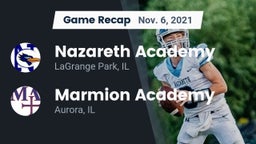 Recap: Nazareth Academy  vs. Marmion Academy  2021