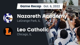 Recap: Nazareth Academy  vs. Leo Catholic  2022