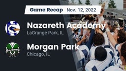 Recap: Nazareth Academy  vs. Morgan Park  2022
