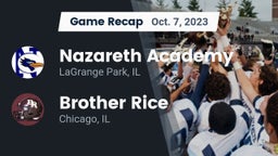 Recap: Nazareth Academy  vs. Brother Rice  2023
