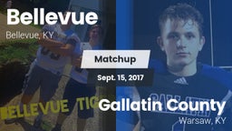 Matchup: Bellevue  vs. Gallatin County  2017