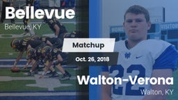 Matchup: Bellevue  vs. Walton-Verona  2018