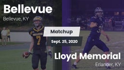 Matchup: Bellevue  vs. Lloyd Memorial  2020
