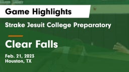 Strake Jesuit College Preparatory vs Clear Falls  Game Highlights - Feb. 21, 2023