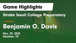 Strake Jesuit College Preparatory vs Benjamin O. Davis  Game Highlights - Dec. 29, 2023