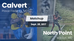 Matchup: Calvert  vs. North Point  2017