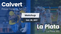 Matchup: Calvert  vs. La Plata  2017