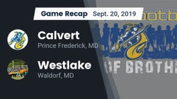 Recap: Calvert  vs. Westlake  2019