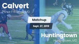 Matchup: Calvert  vs. Huntingtown  2019