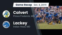 Recap: Calvert  vs. Lackey  2019
