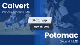 Matchup: Calvert  vs. Potomac  2019