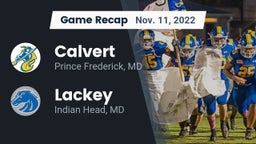 Recap: Calvert  vs. Lackey  2022