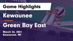 Kewaunee  vs Green Bay East  Game Highlights - March 26, 2021