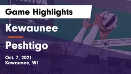 Kewaunee  vs Peshtigo  Game Highlights - Oct. 7, 2021