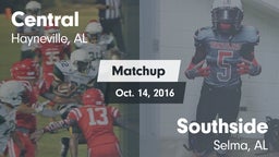 Matchup: Central  vs. Southside  2016