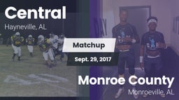 Matchup: Central  vs. Monroe County  2017