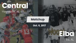 Matchup: Central  vs. Elba  2017