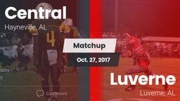 Matchup: Central  vs. Luverne  2017