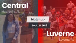Matchup: Central  vs. Luverne  2018