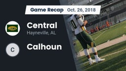 Recap: Central  vs. Calhoun  2018
