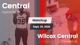 Matchup: Central  vs. Wilcox Central  2020