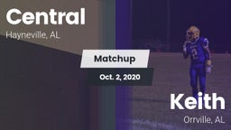 Matchup: Central  vs. Keith  2020