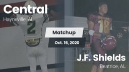 Matchup: Central  vs. J.F. Shields  2020