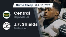Recap: Central  vs. J.F. Shields  2020
