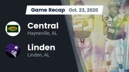 Recap: Central  vs. Linden  2020