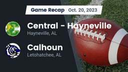 Recap: Central  - Hayneville vs. Calhoun  2023