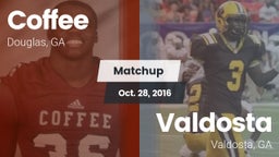Matchup: Coffee  vs. Valdosta  2016