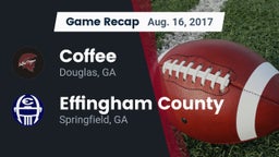 Recap: Coffee  vs. Effingham County  2017