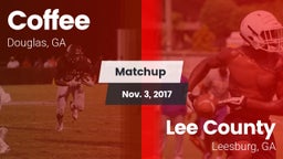 Matchup: Coffee  vs. Lee County  2017