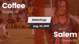 Matchup: Coffee  vs. Salem  2018