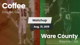 Matchup: Coffee  vs. Ware County  2018