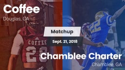 Matchup: Coffee  vs. Chamblee Charter  2018