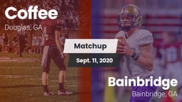 Matchup: Coffee  vs. Bainbridge  2020