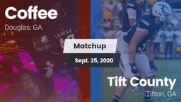 Matchup: Coffee  vs. Tift County  2020