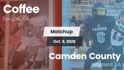 Matchup: Coffee  vs. Camden County  2020