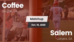Matchup: Coffee  vs. Salem  2020