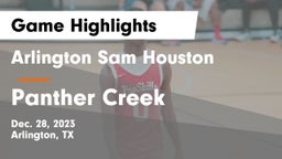 Arlington Sam Houston  vs Panther Creek  Game Highlights - Dec. 28, 2023