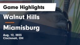 Walnut Hills  vs Miamisburg  Game Highlights - Aug. 12, 2023