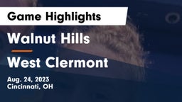 Walnut Hills  vs West Clermont  Game Highlights - Aug. 24, 2023