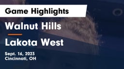 Walnut Hills  vs Lakota West  Game Highlights - Sept. 16, 2023
