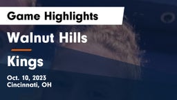 Walnut Hills  vs Kings  Game Highlights - Oct. 10, 2023