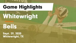 Whitewright  vs Bells  Game Highlights - Sept. 29, 2020